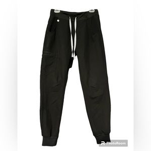 FIGS Zamora Black Jogger Scrub Pant Size XS
